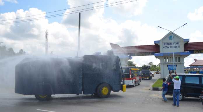Samudra Sultra Apresiasi Langkah Nyata Polres Kendari Cegah Covid-19