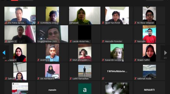 Perkuat Jiwa Korsa Rimbawan, Corps Alumni Kehutanan UHO Gelar Nafak Tilas Alumni Untuk Negeri