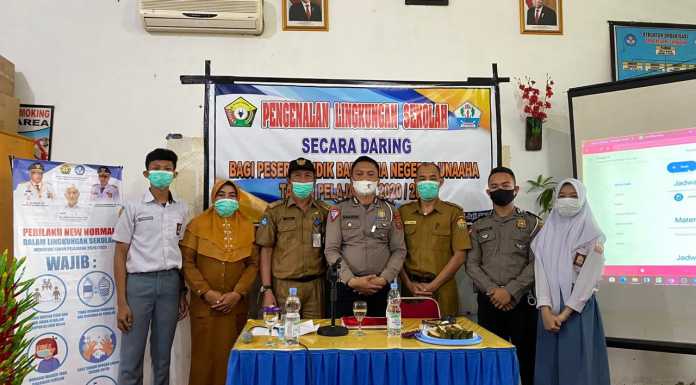 Gelar Orientasi Pengenalan Lingkungan Sekolah Virtual, SMAN 1 Unaaha Tanamkan Integritas dan Gotong Royong
