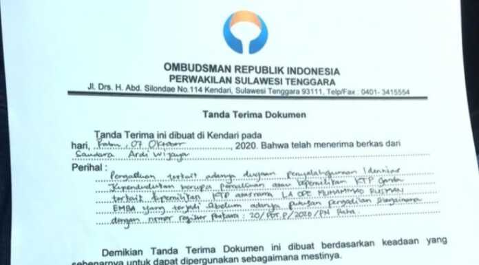 Ombudsman Sultra