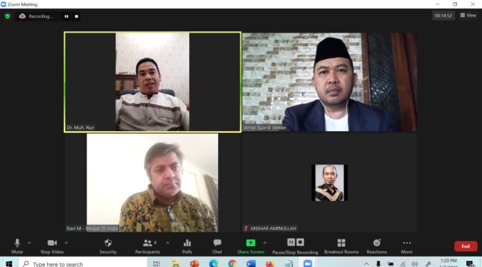 STIE Enam Enam Kendari Merintis Kerjasama Merdeka Belajar di Kampus Merdeka dengan Kampus India Pertemuan Rintisan Kerjasama Indonesia-India (Koleksi Kendari Terkini)