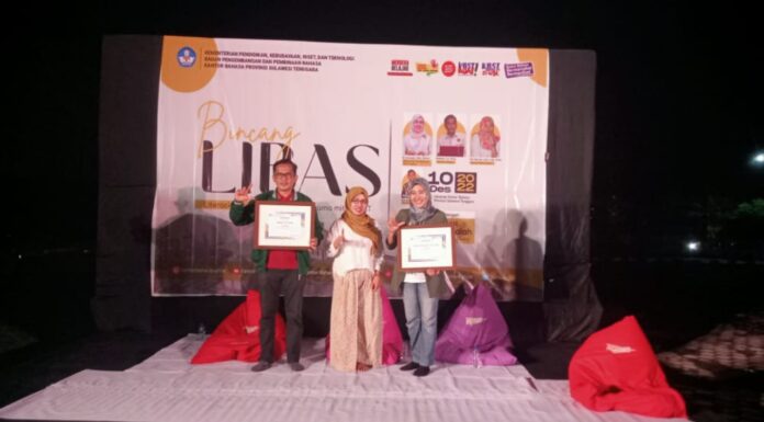 Tingkatkan Minat Literasi Bahasa dan Sastra, Kantor Bahasa Sultra Gelar Dialog dan Peluncuran Buku kantor bahasa sulawesi tenggara