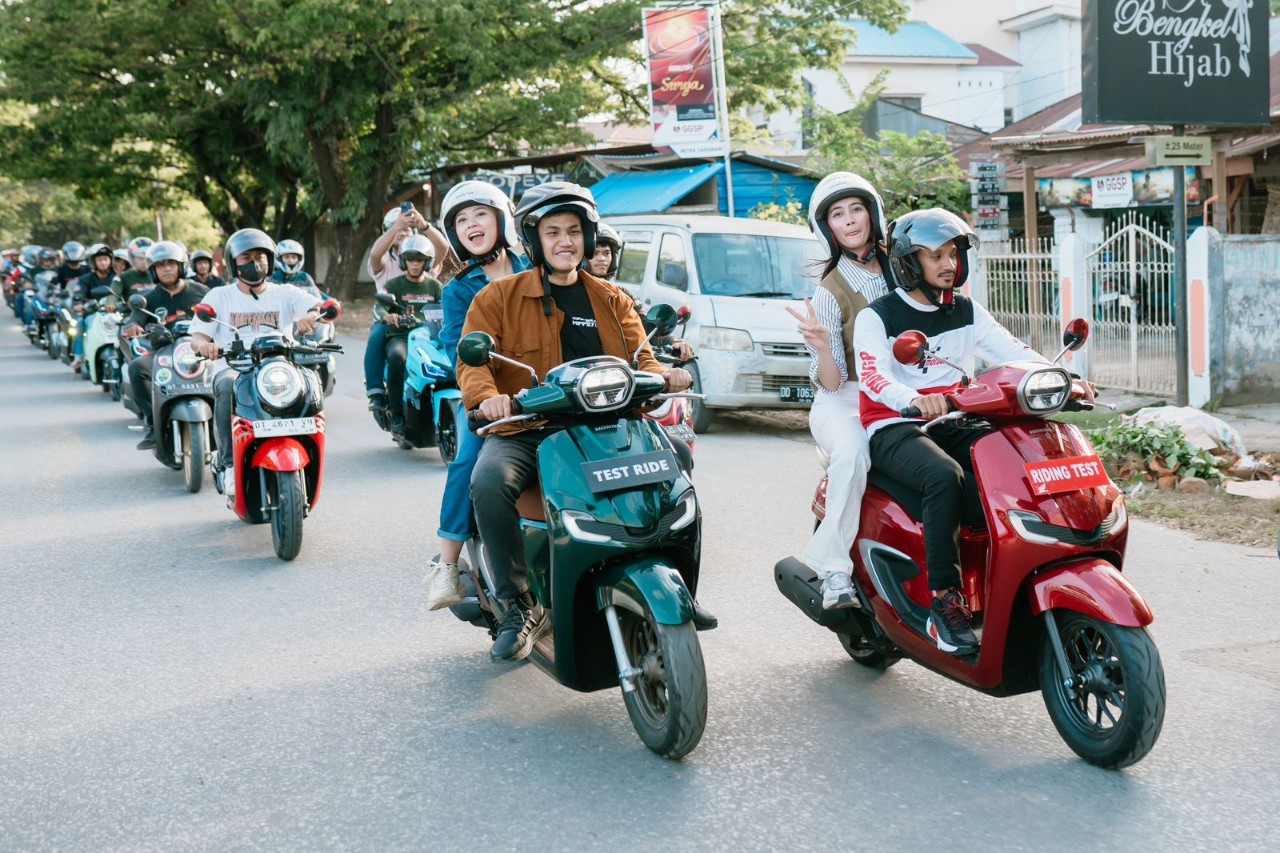 Cara Astra Motor Sulawesi Selatan Intens Dekatkan New Honda Stylo 160 kepada Masyarakat