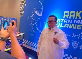 Momen Rakerprov, Anton Timbang Target IMI Hadir di Seluruh Kabupaten Kota di Sultra Sultra