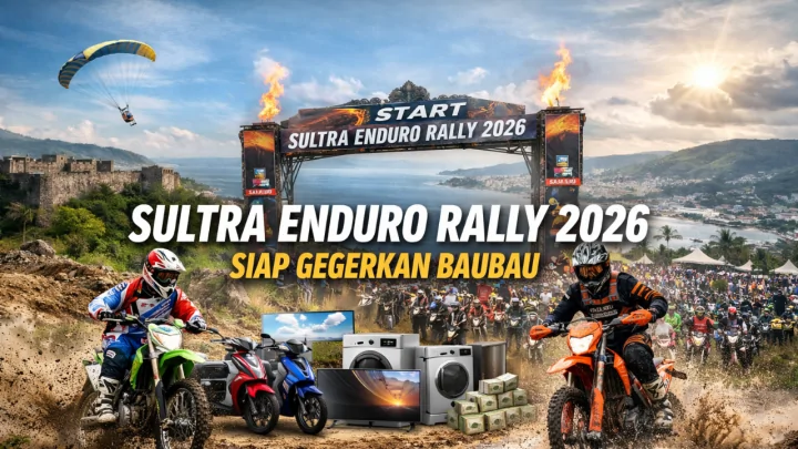 Bertabur Hadiah Motor, Sultra Enduro Rally 2026 Siap Gegerkan Baubau