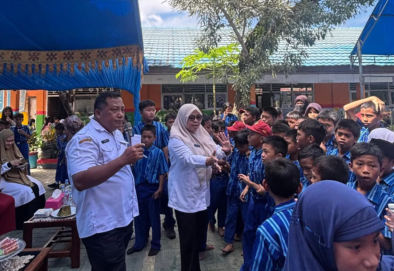 GEMA MOBASA di SDN 52 Kendari, Bunda Literasi Tekankan Peran Keluarga dalam Krisis Minat Baca