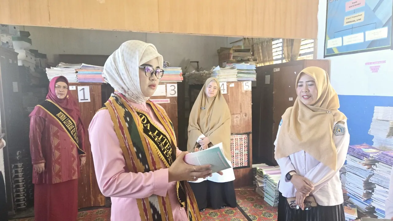 GEMA MOBASA di SDN 52 Kendari, Bunda Literasi Tekankan Peran Keluarga dalam Krisis Minat Baca