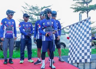 Gubernur ASR Lepas Gowes HUT Ke-62 Sultra, Kampanyekan Hidup Sehat dan Promosi Pariwisata Gubernur Sultra