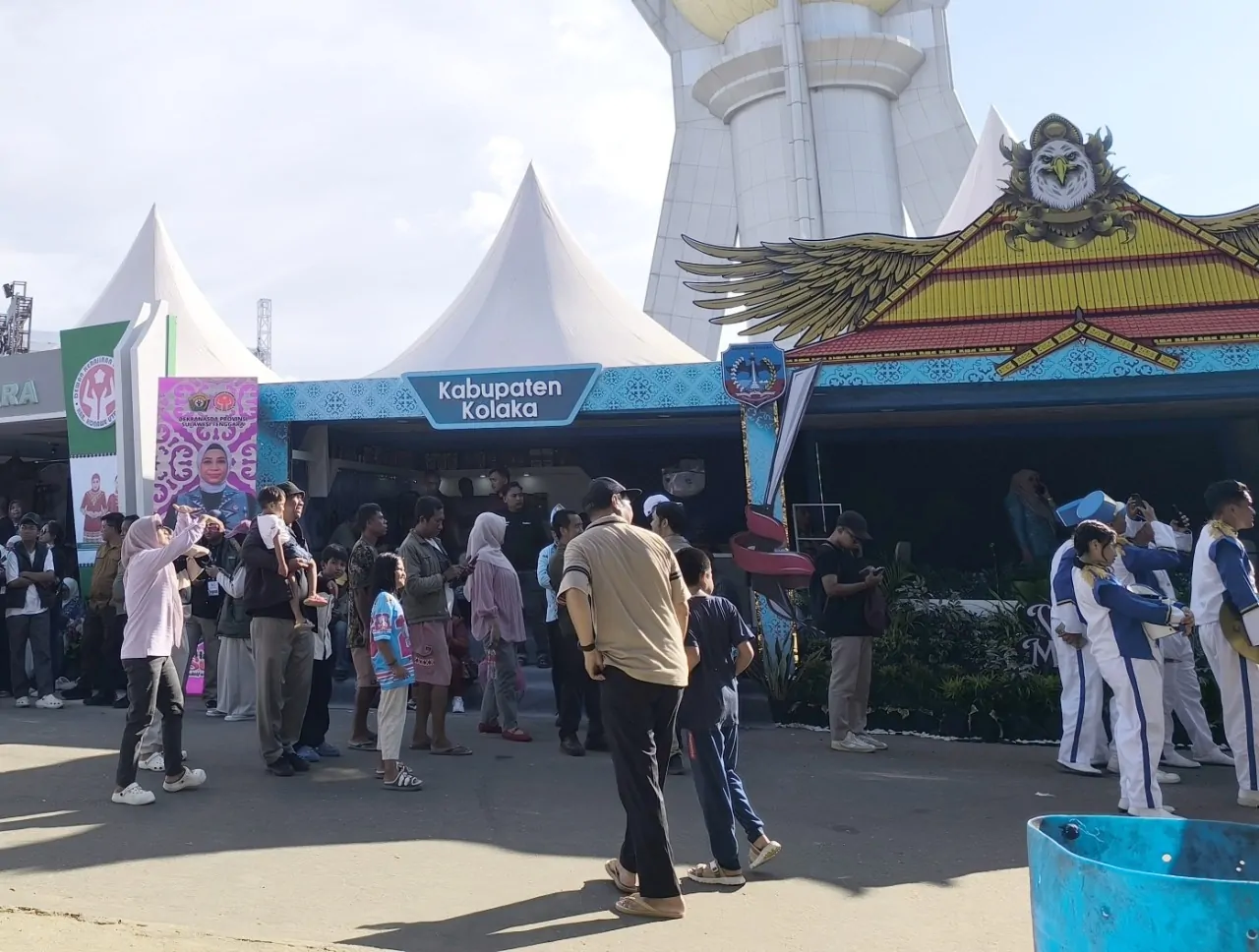 Pemkab Kolaka Tampilkan Budaya dan Produk Unggulan di Harmoni Sultra 2026