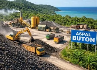 Kurangi Impor Aspal, Pemerintah Tingkatkan Pemanfaatan Aspal Buton Aspal Buton