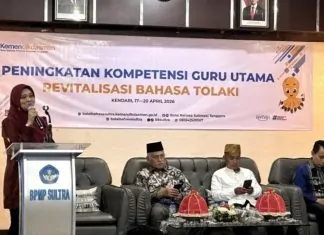 pelatihan guru bahasa tolaki