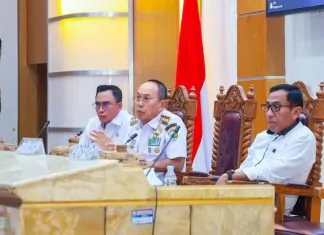 Gubernur Andi Sumangerukka Pimpin Rapat Pemantapan HUT ke-62 Sulawesi Tenggara HUT Sultra ke-62