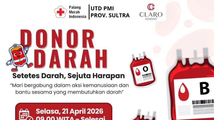 donor darah Kendari