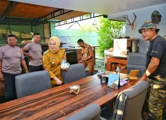 Wali Kota Kendari Tinjau Workshop Mebel dan Pusat Promosi IKM di Polres Sulawesi Tenggara