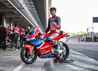 Ramadhipa Targetkan Performa Lebih Baik di Moto3 Junior World Championship 2026 asmo sulsel
