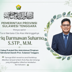 Innalillahi, Kabag Protokol Setda Sultra Khariq Darmawan Suharno Meninggal Dunia