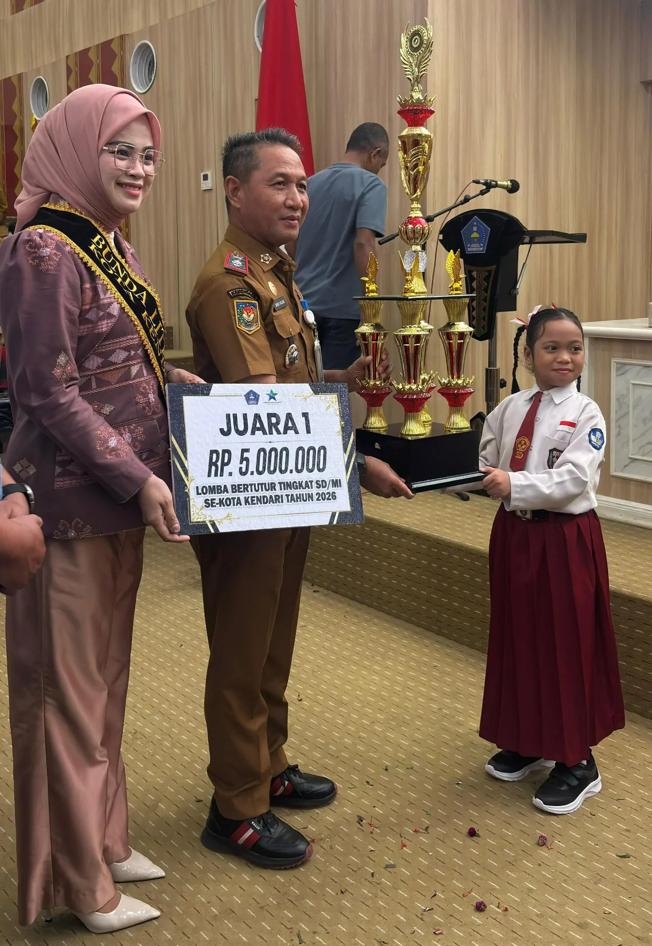 Daftar Lengkap Pemenang Lomba Bertutur Tingkat SD/MI se-Kota Kendari Tahun 2026
