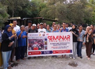 Program CSR Asmo Sulsel Dorong Kemandirian UMKM Budidaya Ikan di Ambon Asmo Sulsel