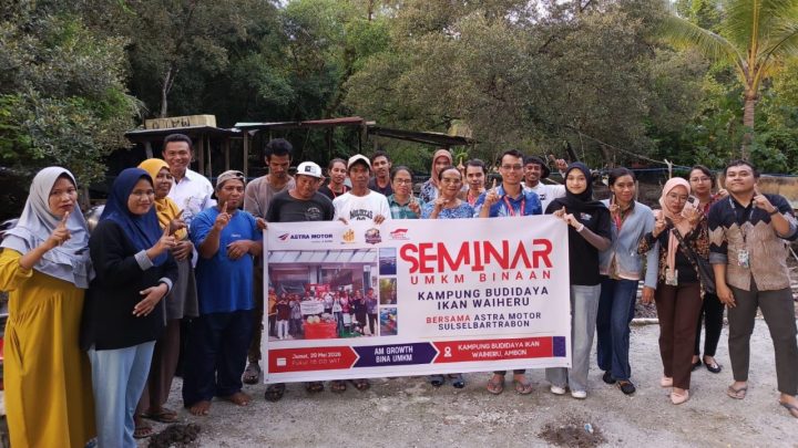 Program CSR Asmo Sulsel Dorong Kemandirian UMKM Budidaya Ikan di Ambon Asmo Sulsel