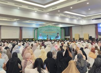 Ribuan Jemaah Padati Sholat Idul Adha 1447 H di Claro Kendari, Salurkan 1 Ekor Sapi Kurban kendari