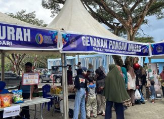 Gerakan Pangan Murah dan Expo UMKM Meriahkan HUT ke-195 Kota Kendari Gerakan Pangan Murah Kendari