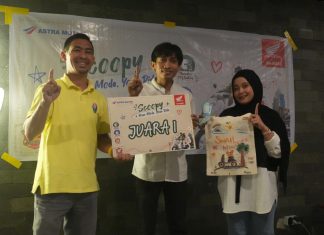 Karya Peserta Scoopy Riding Dipamerkan, Asmo Sulsel Beri Penghargaan untuk Desain Terbaik Scoopy Riding Makassar