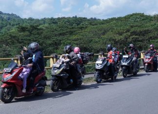 Riding, Camping dan Team Building Warnai PCX160 Bikers Playland Asmo Sulsel di Gowa PCX160 Bikers Playland Gowa