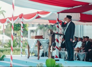 Wagub Sultra Pimpin Upacara Hari Lahir Pancasila 2026, Tegaskan Pentingnya Persatuan dan Perdamaian Hari Lahir Pancasila 2026