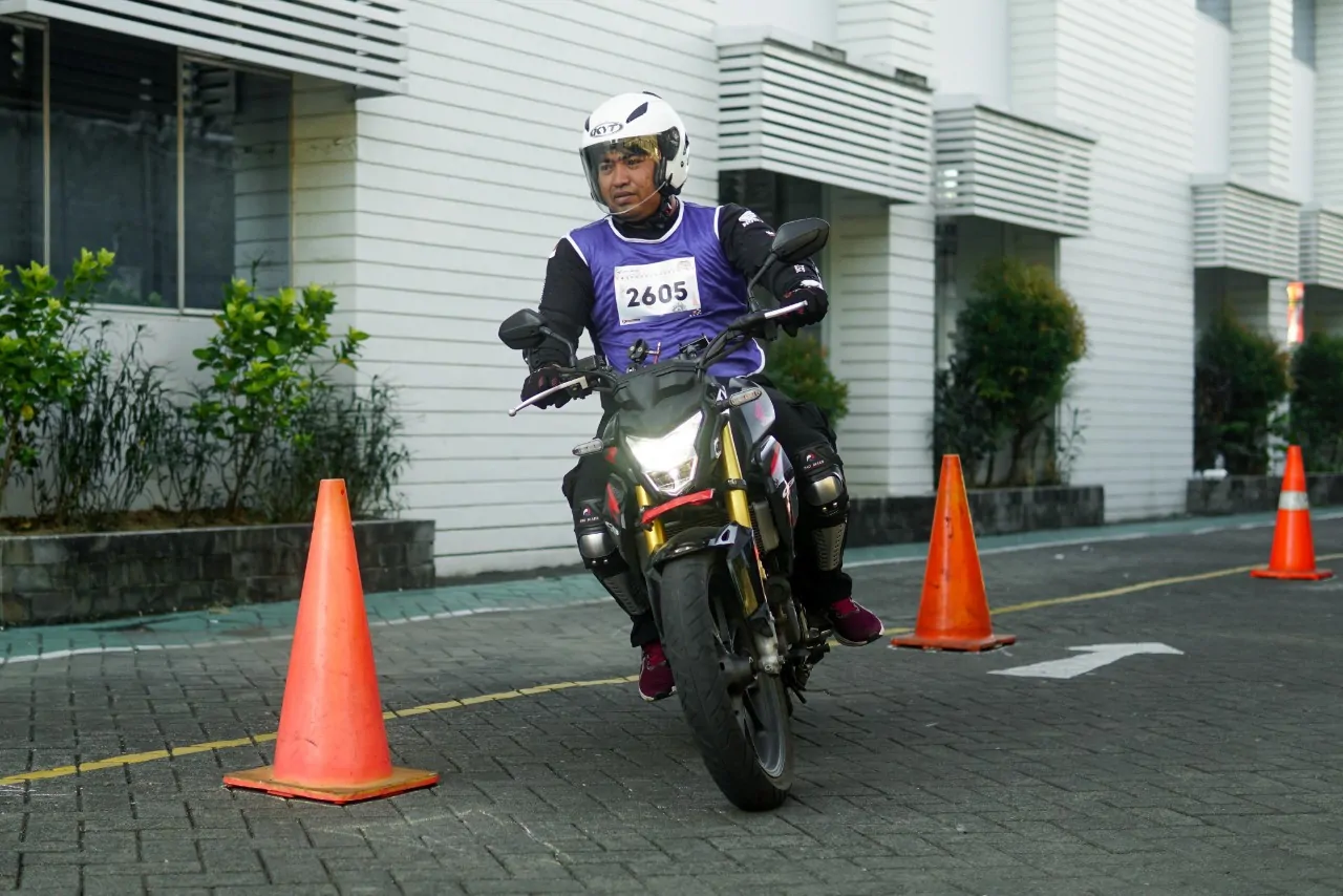 Eko Junianto dan Afriani Wakili Asmo Sulsel di Safety Riding Competition Nasional