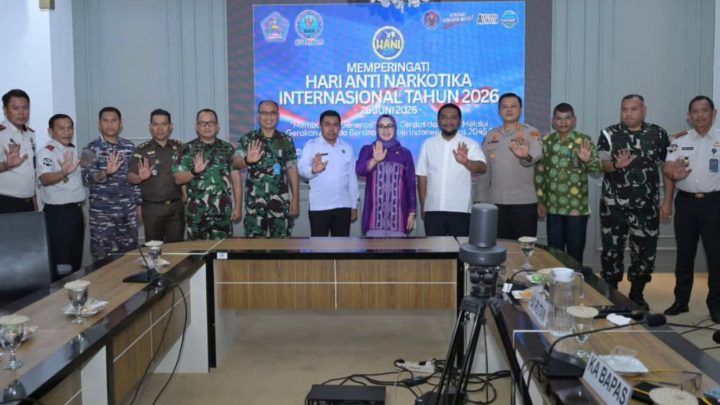 Hadiri Puncak HANI 2026, Wali Kota Kendari Perkuat Sinergi Wujudkan Kota Bersih Narkoba HANI 2026