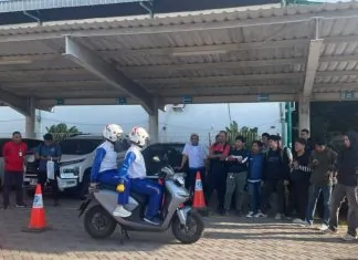 Asmo Sulsel Kenalkan Honda CUV-e kepada Karyawan PT Indofood Lewat Sesi Praktik Berkendara Honda CUV-e