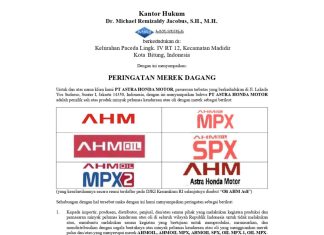 AHM Perkuat Pengawasan Oli Palsu, Asmo Sulsel Intensifkan Edukasi Penggunaan Pelumas Asli oli palsu Honda