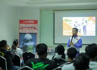 Eko Junianto dan Afriani Wakili Asmo Sulsel di Safety Riding Competition Nasional Eko Junianto