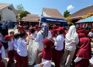 GEMA MOBASA di SDN 13 Kendari, Bunda Literasi Shintya Sudirman Dorong Anak Gemar Membaca Sejak Dini GEMA MOBASA