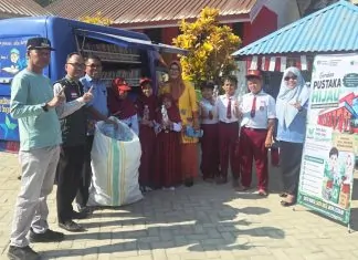 Dinas Perpustakaan dan Kearsipan Kendari Gagas Gerakan "Mengubah Sampah Menjadi Saham" Kendari